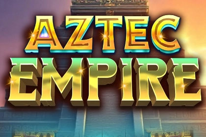 A vibrant action scene from another Aztec Empire slot game screenshot.