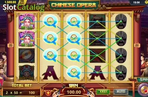 Screenshot of Beijing Opera gameplay showcasing vibrant visuals