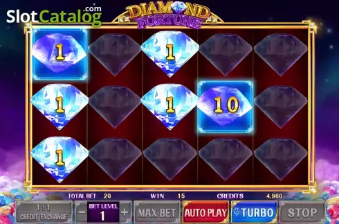 Another screenshot of Diamond Fortune depicting exciting gameplay.