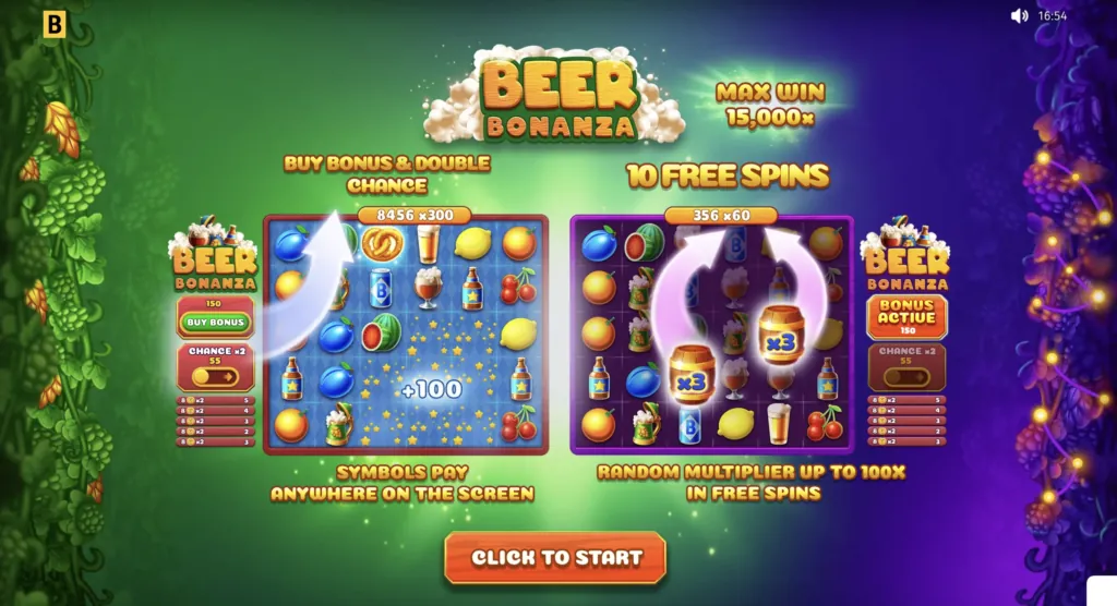 Screenshot of BG Beer Bonanza gameplay 5.