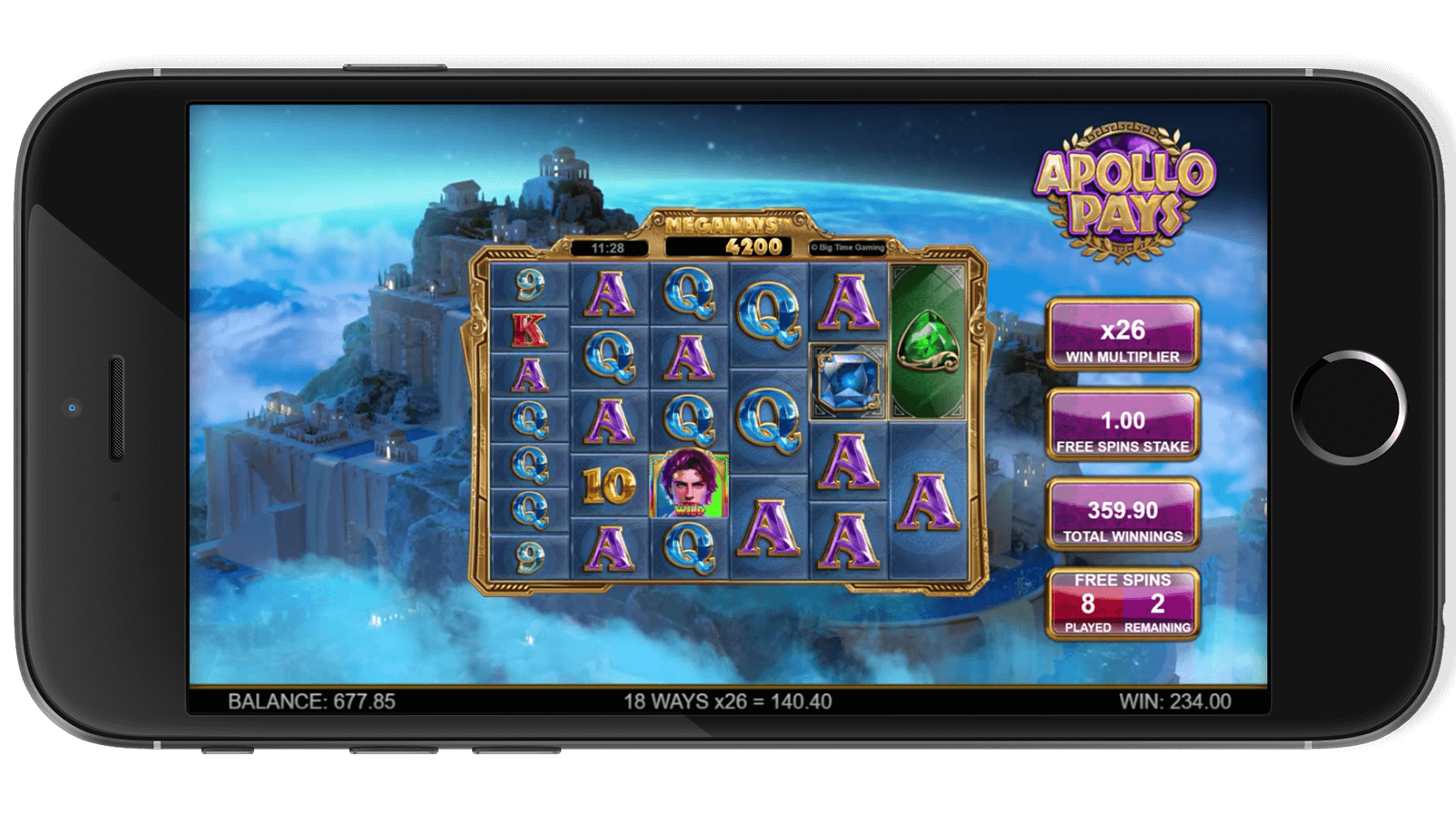 Visual showcasing Apollo Pays exciting features