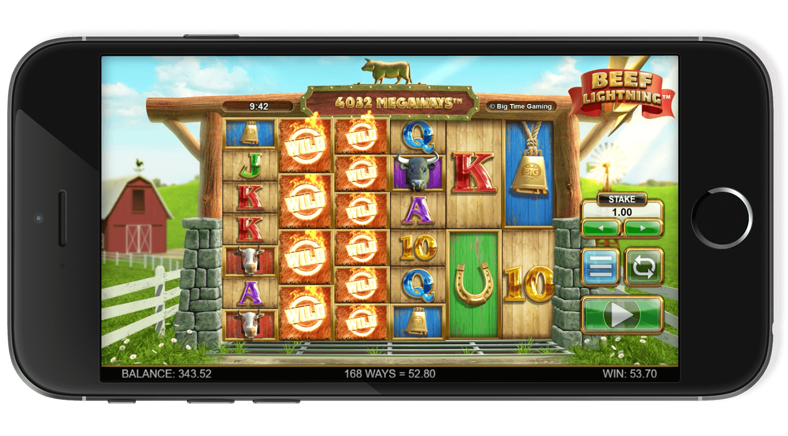 Another gameplay screenshot from Beef Lightning.