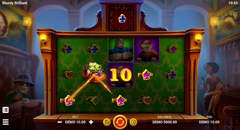 Another screenshot of exciting gameplay from EVO Bloody Brilliant