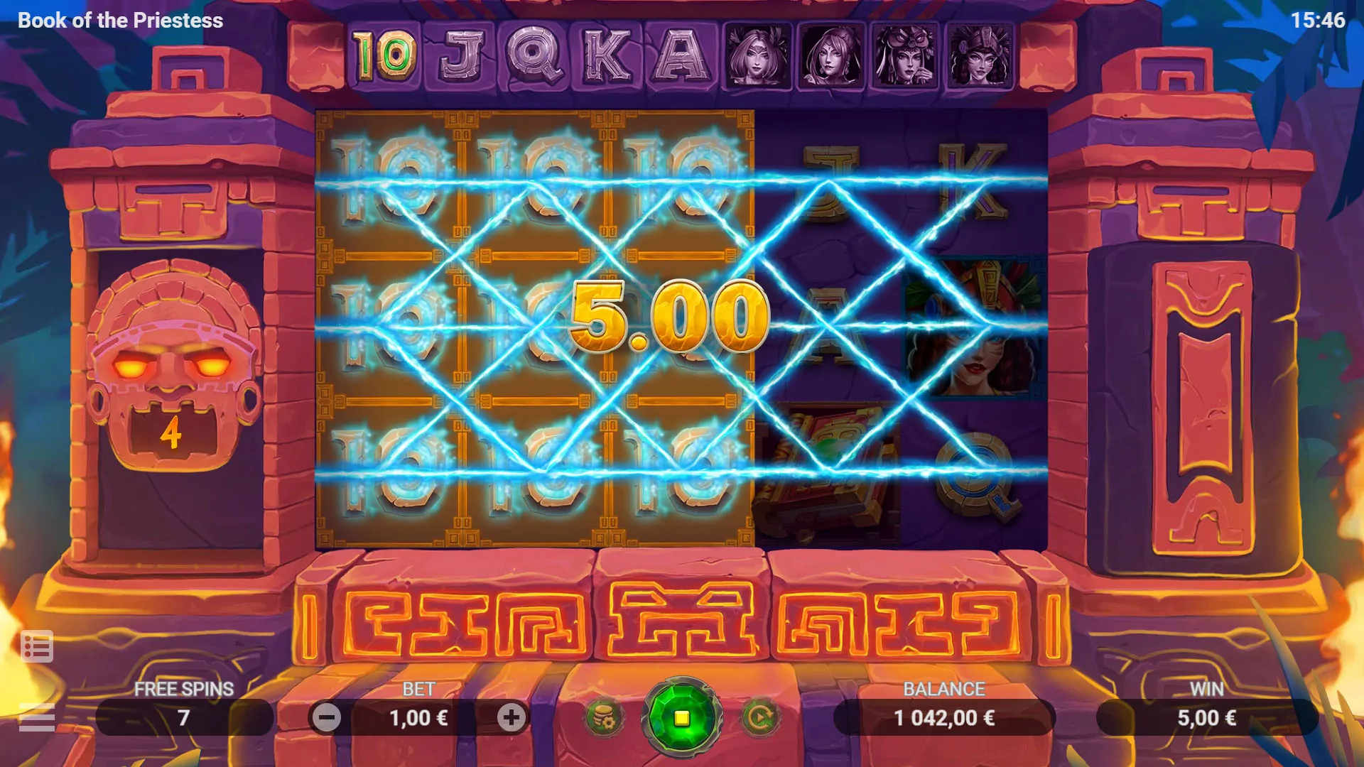 Another impressive screenshot from EVO Book Of The Priestess