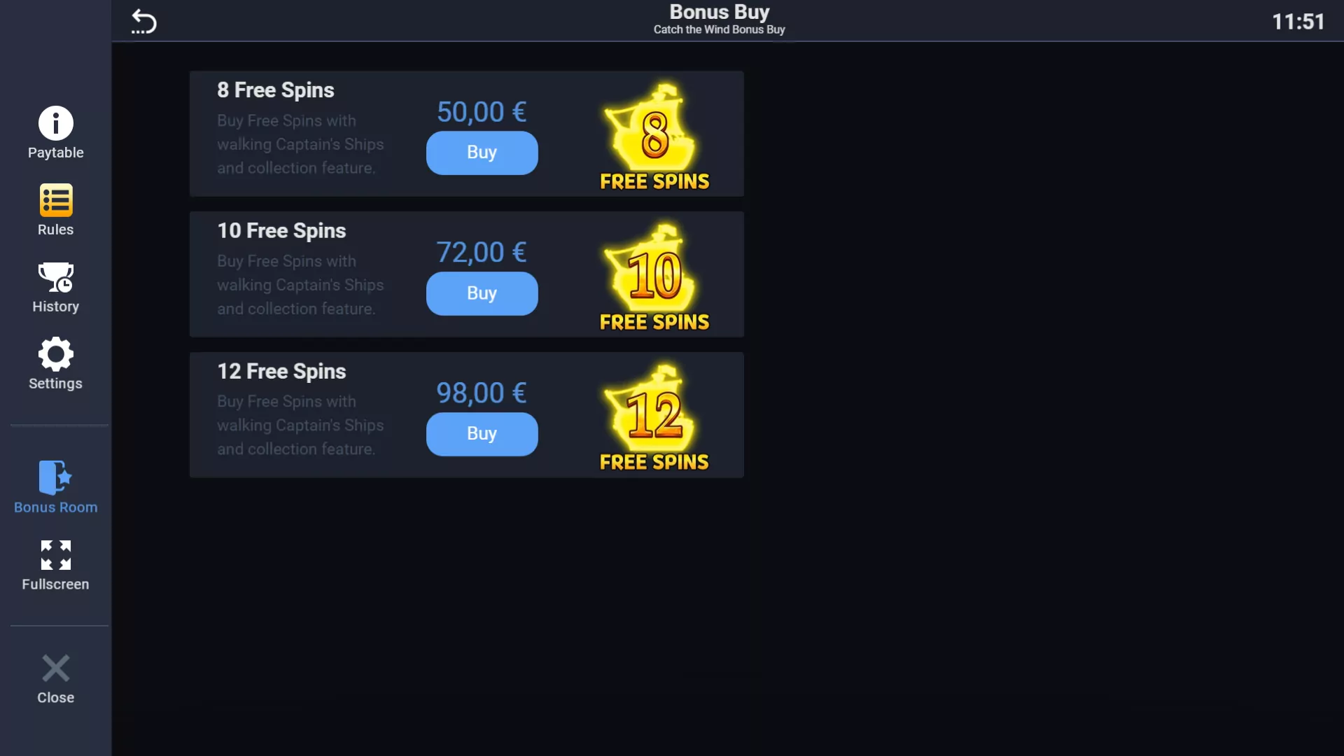 Screenshot showing high-stakes action in EVO Catch The Wind