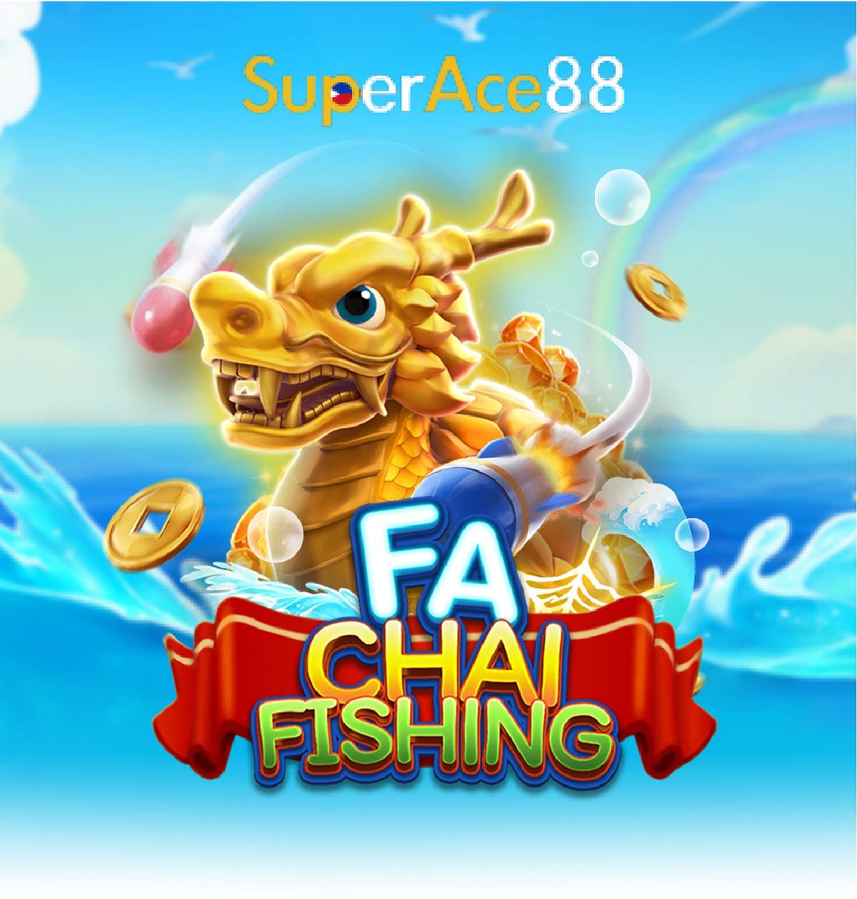 Another screenshot showcasing the graphics of Fc Fa Chai Fishing