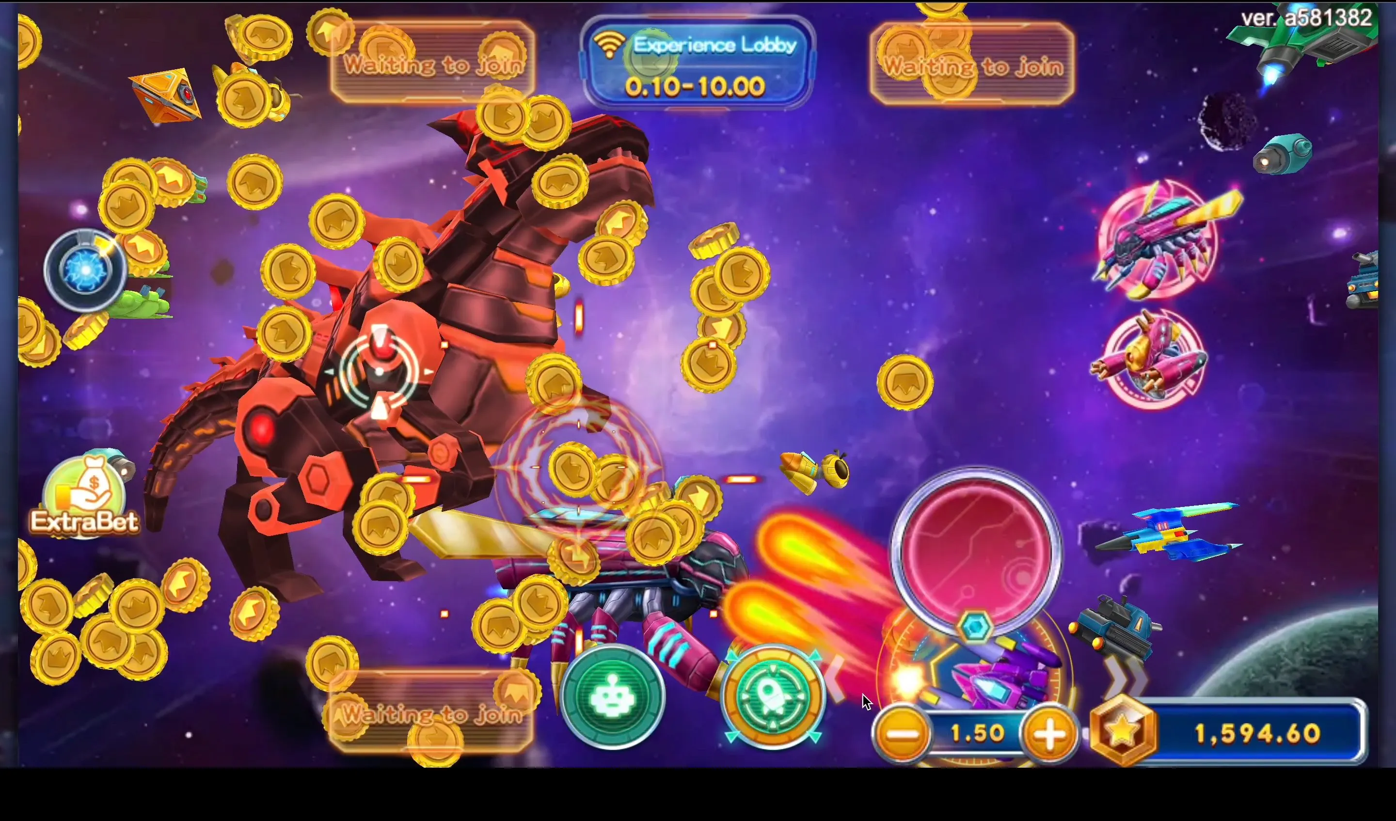Screenshot of gameplay from Fc Star Hunter on SafeGameHub.
