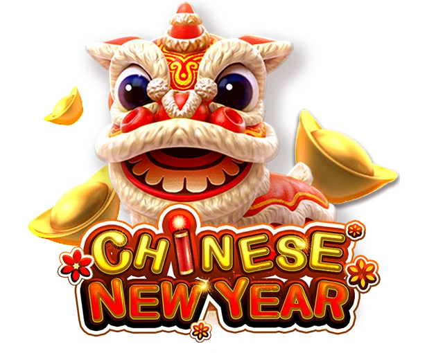 Chinese New Year slot game action screenshot.