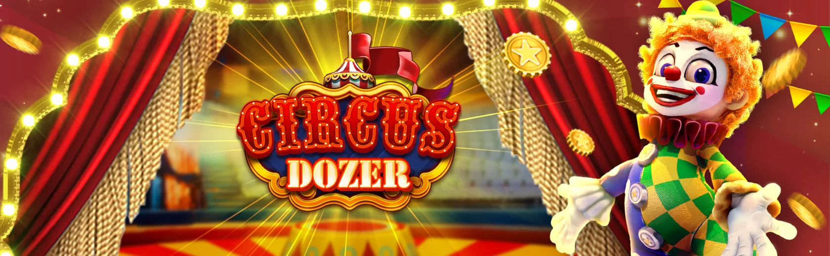 Screenshot of Circus Dozer gameplay featuring vibrant graphics.