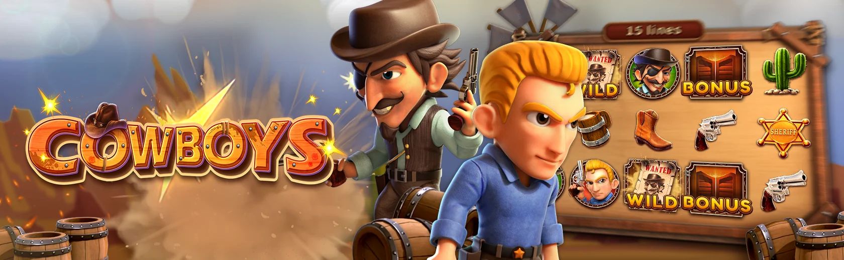 Screenshot of Cowboys gameplay on SafeGameHub.