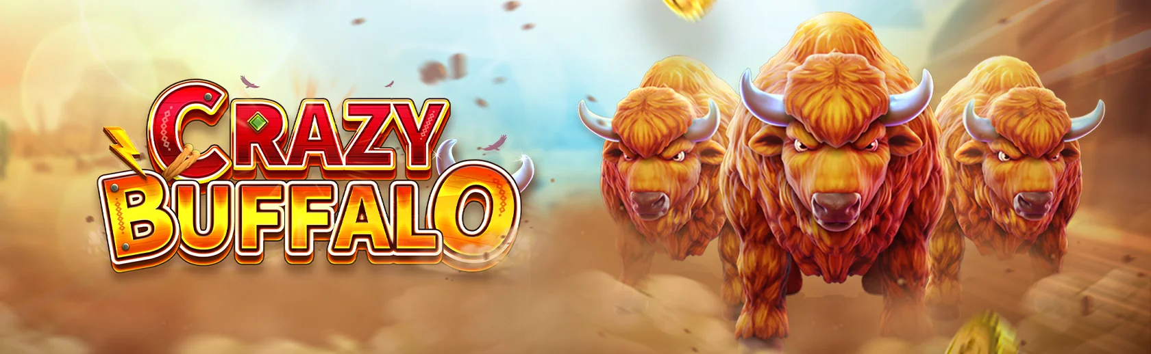 Screenshot of Crazy Buffalo gameplay at SafeGameHub.