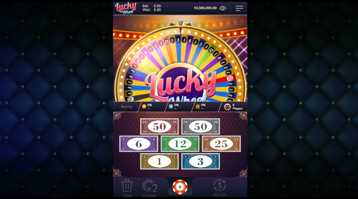 Exciting Lucky Wheel game screenshot showcasing a spin.