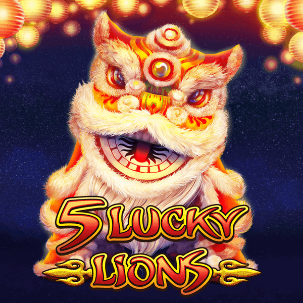 Gameplay screenshot from 5 Lucky Lions slot