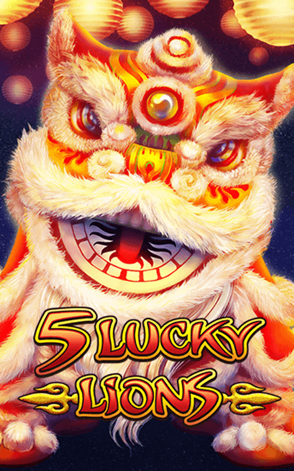 Bonus feature screenshot from 5 Lucky Lions slot