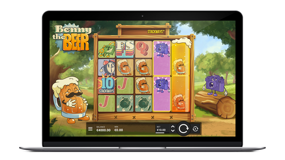 Screenshot of Hack Benny the Beer gameplay featuring exciting action