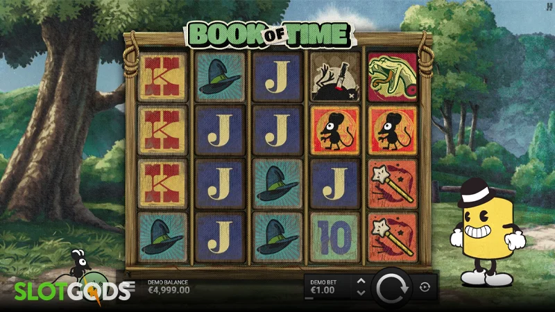 Screenshot from Hack Book of Time with engaging gameplay