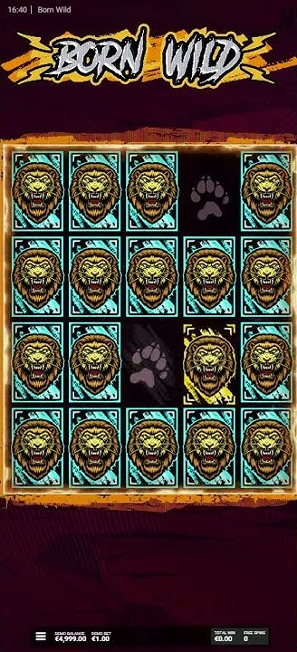 Another Hack Born Wild gameplay screenshot featuring wild symbols