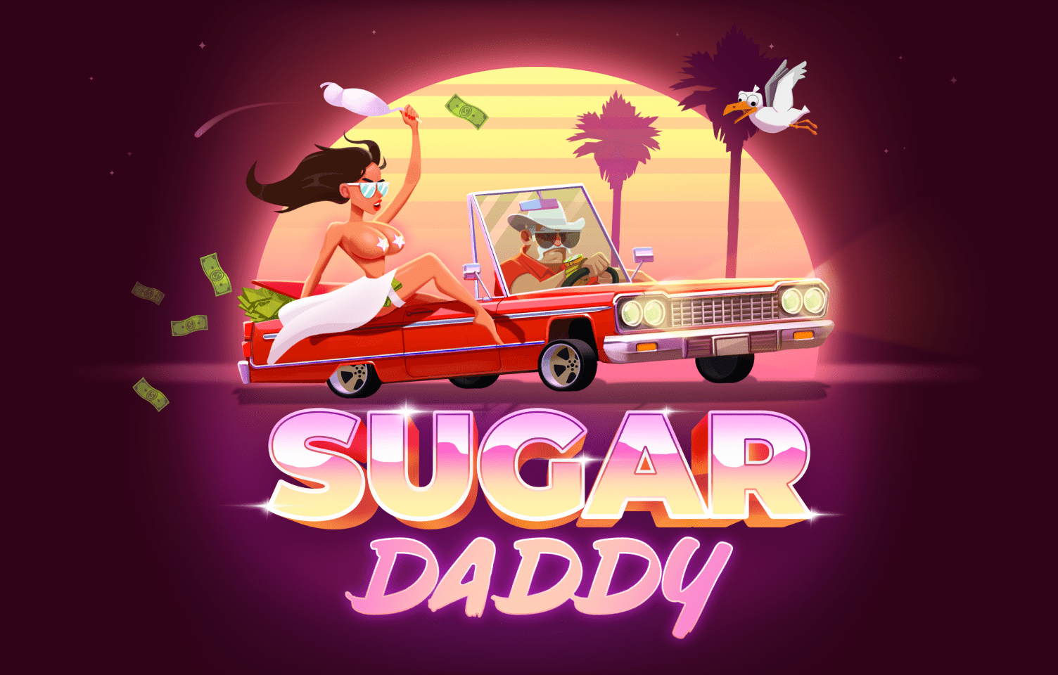Screenshot of Sugar Daddy gameplay featuring vibrant graphics