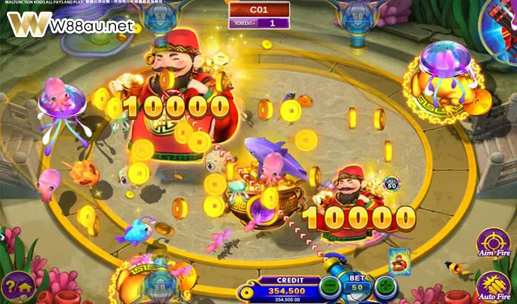 Final screenshot from Jdb Fishing Cai Shen Fishing displaying an exciting moment.