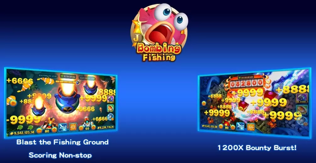 Dramatic screenshot from JILI Fishing Bombing Fishing showing thrilling action.