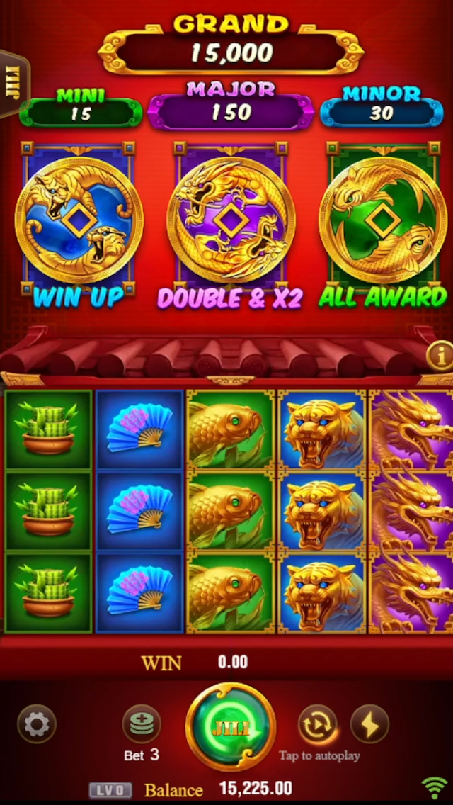 Fourth screenshot displaying winning combinations.