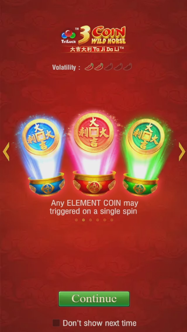 Highlighting bonus symbols in JILI 3 Coin Wild Horse at SafeGameHub