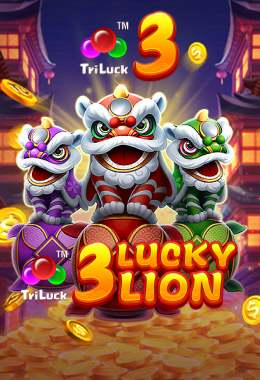 3 Lucky Lion gameplay screenshot showcasing the reels