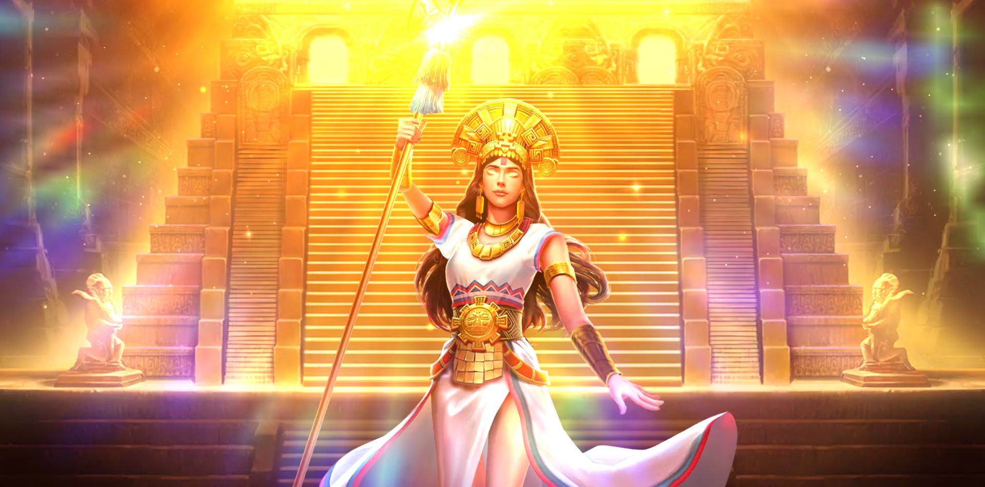 Gameplay of JILI Aztec Priestess captured on SafeGameHub.