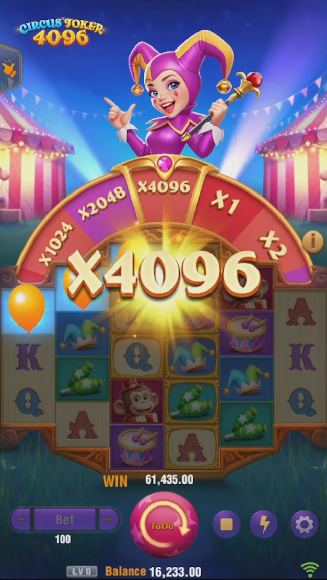 Screenshot of Circus Joker 4096 gameplay - Image 4