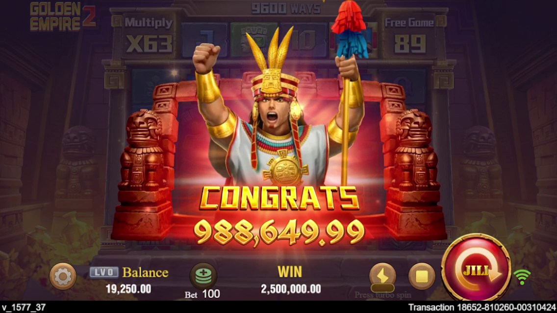 100 Blazing Clover slots game image.