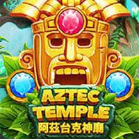 Another screenshot of Aztec Temple with bonus features illustrated.