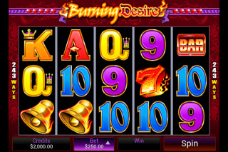 Burning Desire screenshot with thrilling game elements at SafeGameHub.