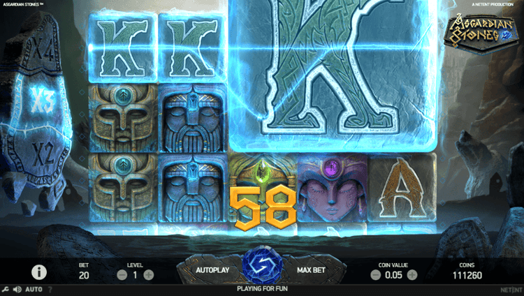 Visual from Asgardian Stones showing player interface on SafeGameHub.