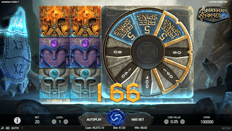 Promotional screenshot for Asgardian Stones from SafeGameHub.