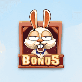 Exciting Bonus Bunnies screenshot with vibrant graphics.