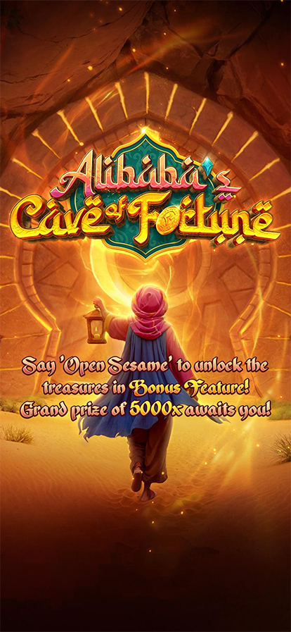 Showcasing gameplay from Alibaba's Cave Of Fortune by PG Soft on SafeGameHub.