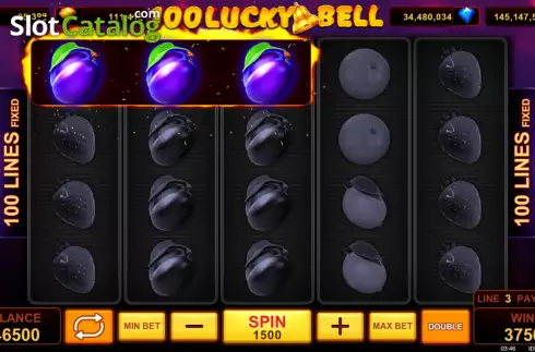 Screenshot of Pop 100 Lucky Bell gameplay on SafeGameHub.