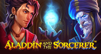 Screenshot of gameplay from Aladdin and the Sorcerer, showcasing thrilling visuals.