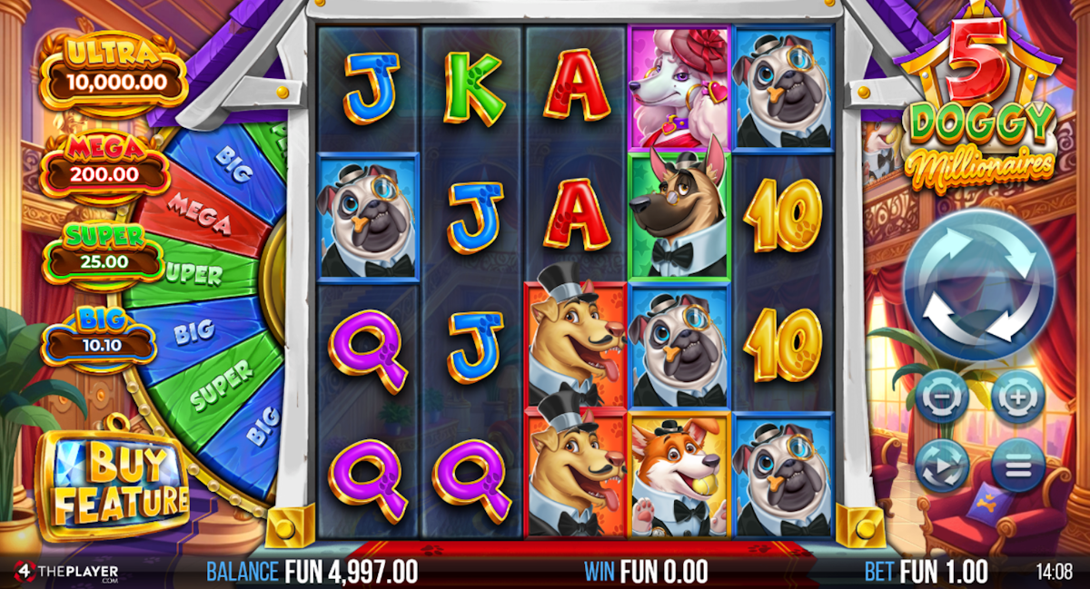 Screenshot of 21 Thor Lightning Ways slot game by Relax Gaming on SafeGameHub.