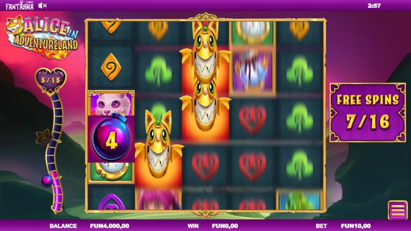 Immersive gameplay screenshot from Alice In Adventureland at SafeGameHub.