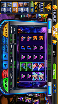 Bonus gameplay screenshot from Double Slot with special symbols.