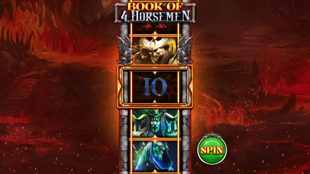 Engaging gameplay screenshot from SP Book Of 4 Horsemen on SafeGameHub.