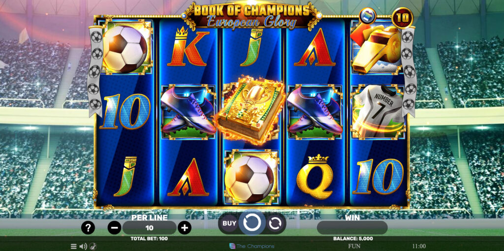 Dramatic action shot from SP Book Of Champions gameplay at SafeGameHub.