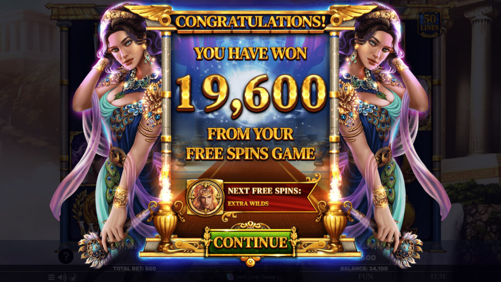 Additional gameplay screenshot of SP Book Of Demi Gods V from SafeGameHub.