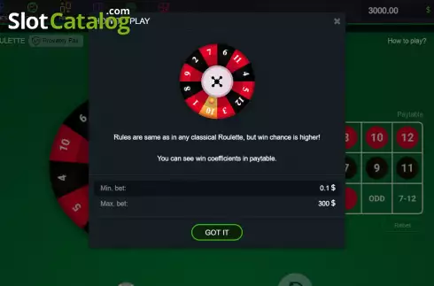 Bet options screenshot highlighting gameplay of Mini Roulette at SafeGameHub.