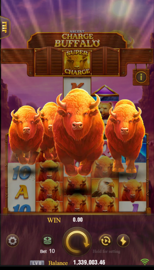 Exciting gameplay screenshot from JILI Ascent Charge Buffalo.