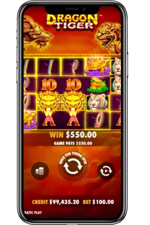 Captivating action screenshot of 759G Dragon VS Tiger on SafeGameHub.