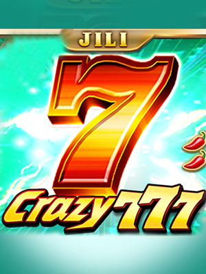 Screenshot of Crazy777 slot game featuring exciting animation at SafeGameHub.