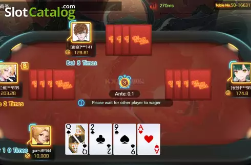 Gameplay screenshot demonstrating features of WG Cards Checker Bull Bull at SafeGameHub.