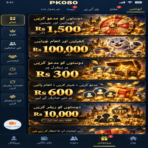 لاٹری کے مراحل اور اہم شرائط پر PK080 کی اردو گائیڈ